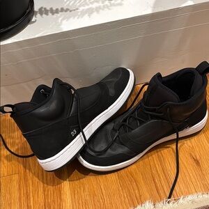 Jordan Fadeaways - Black High-Top Sneakers (10.5)